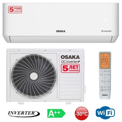 Кондиционер Osaka STA-09HW Aura DC Inverter (+ Wi-Fi) ― Установка (монтаж) кондиционеров