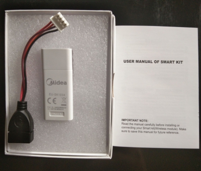 Wi-Fi модуль Midea EU-SK105X Smart Kit ― Установка (монтаж) кондиционеров
